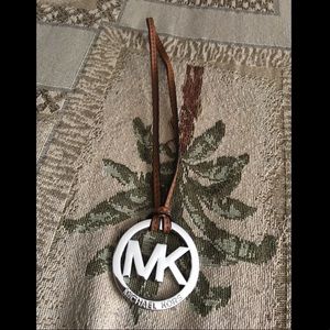 Micheal Kors authentic logo purse charm